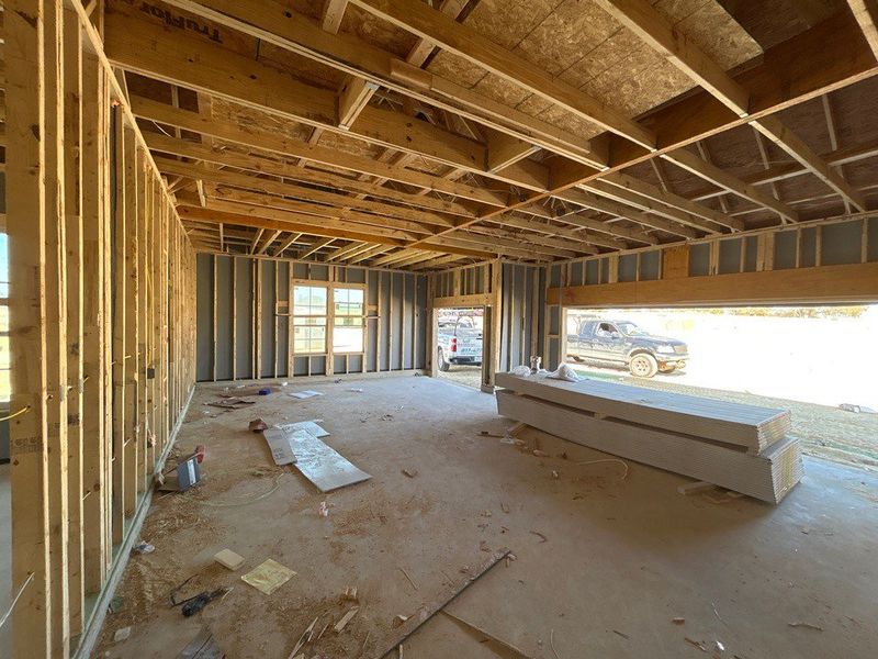In-progress construction of a new home in Creekview Addition, Van Alstyne, TX (Image 11).