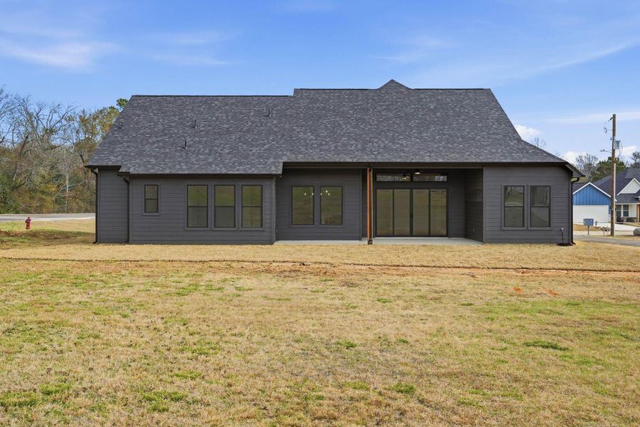 Generous lot with open space surrounding the home, offering privacy and room to enjoy the outdoors.