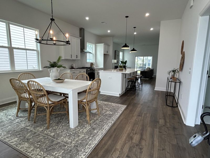 Furnished interior view inside a new home in , Summerville (Image 13).