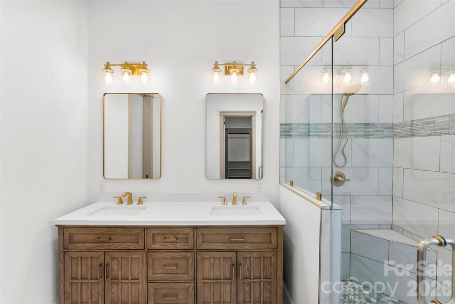 Furnished interior view inside a new home in , Kings Mountain (Image 15).