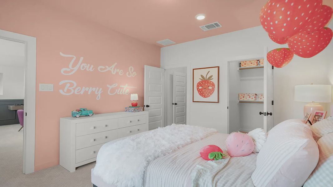 Representative furnished interior of a home built from the Madison by Chesmar Homes in Nolina, Georgetown (Image 27).
