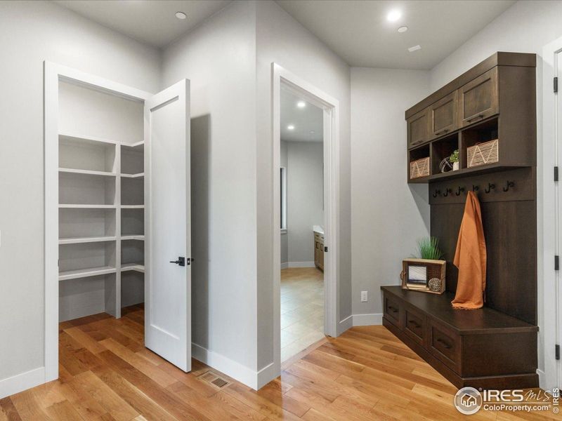 Drop Zone and Pantry for ease Drop Zone and Pantry for ease