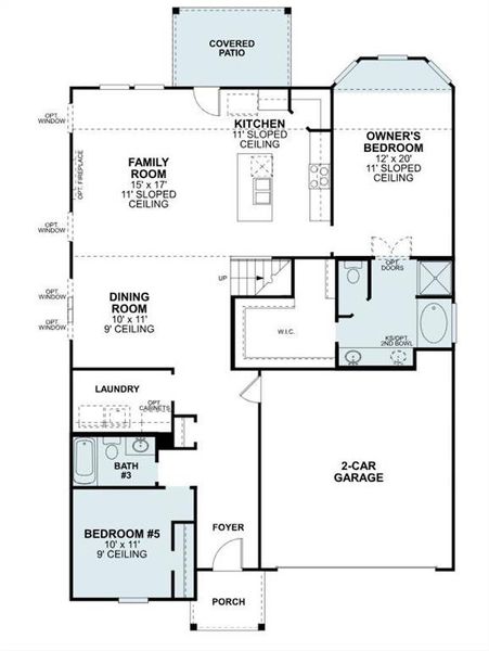 2D floor plan layout of this home in Sanderos, Fort Worth, TX (Image 3). 2D floor plan layout of this home in Sanderos, Fort Worth, TX (Image 3).