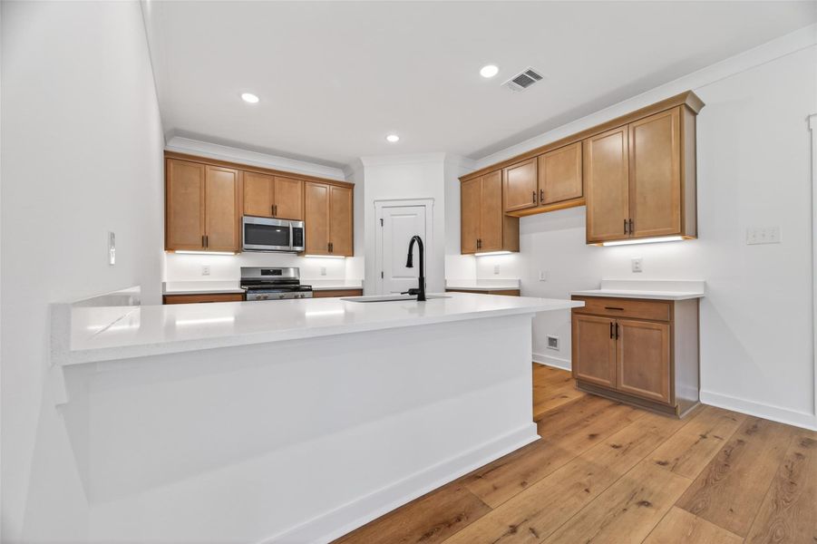 Furnished interior view inside a new home in Mostyn Springs, Magnolia (Image 8).