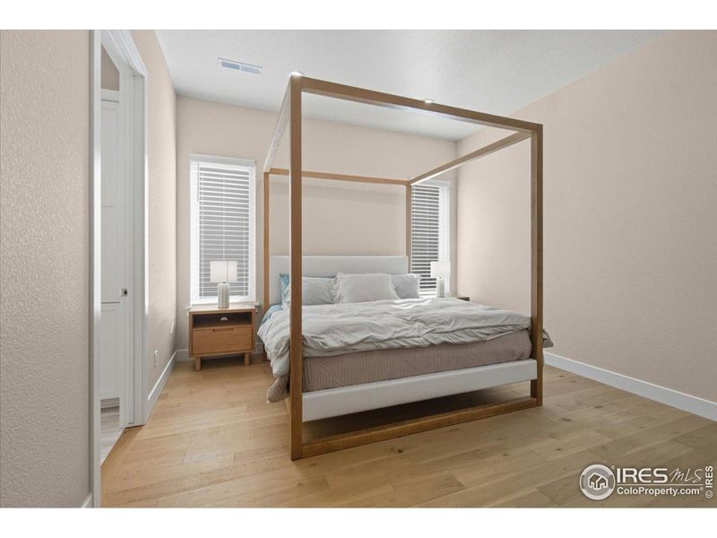 Furnished interior view inside a new home in Pelican Shores at Water Valley, Windsor (Image 19).