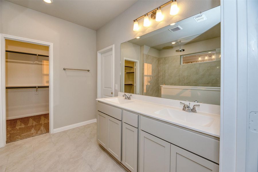 Furnished interior view inside a new home in Aldeana - Paintbrush Collection, Bonney (Image 8).