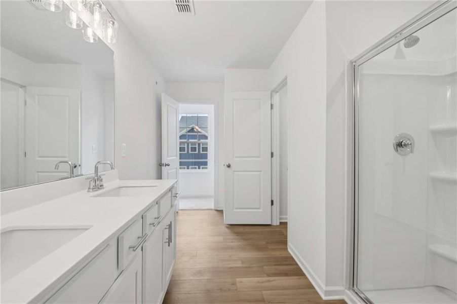 Furnished interior view inside a new home in Laurelwood, Douglasville (Image 8).
