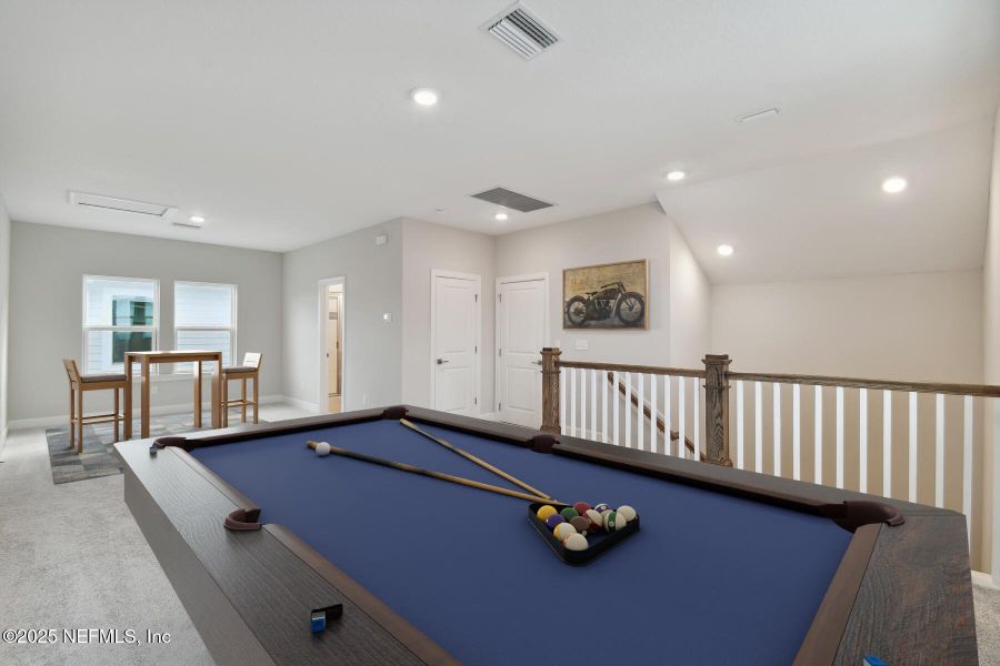 Furnished interior view inside a new home in Seabrook Village 40’ Rear Entry, Nocatee (Image 21).