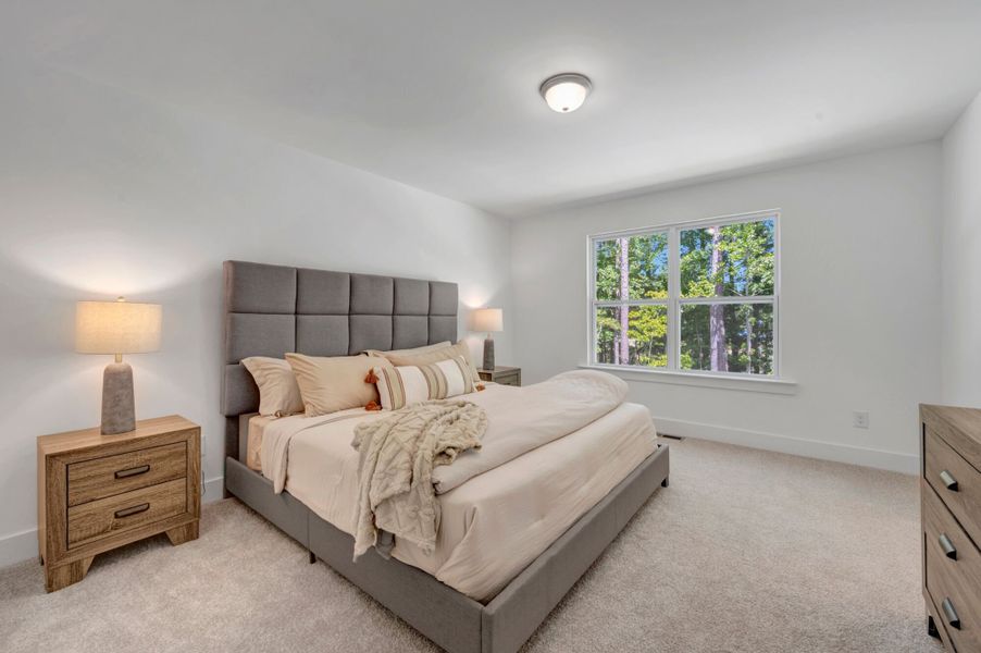 Furnished interior view inside a new home in Ashmore Townes, Garner (Image 19).