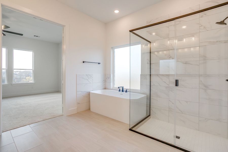 Representative furnished interior of a home built from the Valera by Graham Hart Home Builder in Bear Ridge, Burleson (Image 7).