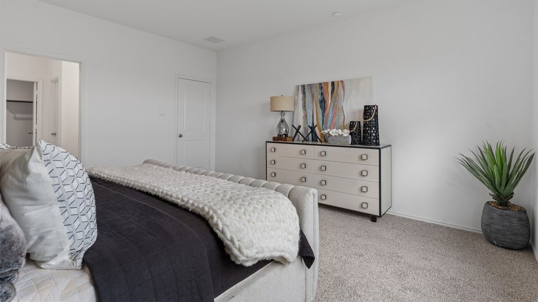 Furnished interior view inside a new home in Tamarron, Fulshear (Image 21).