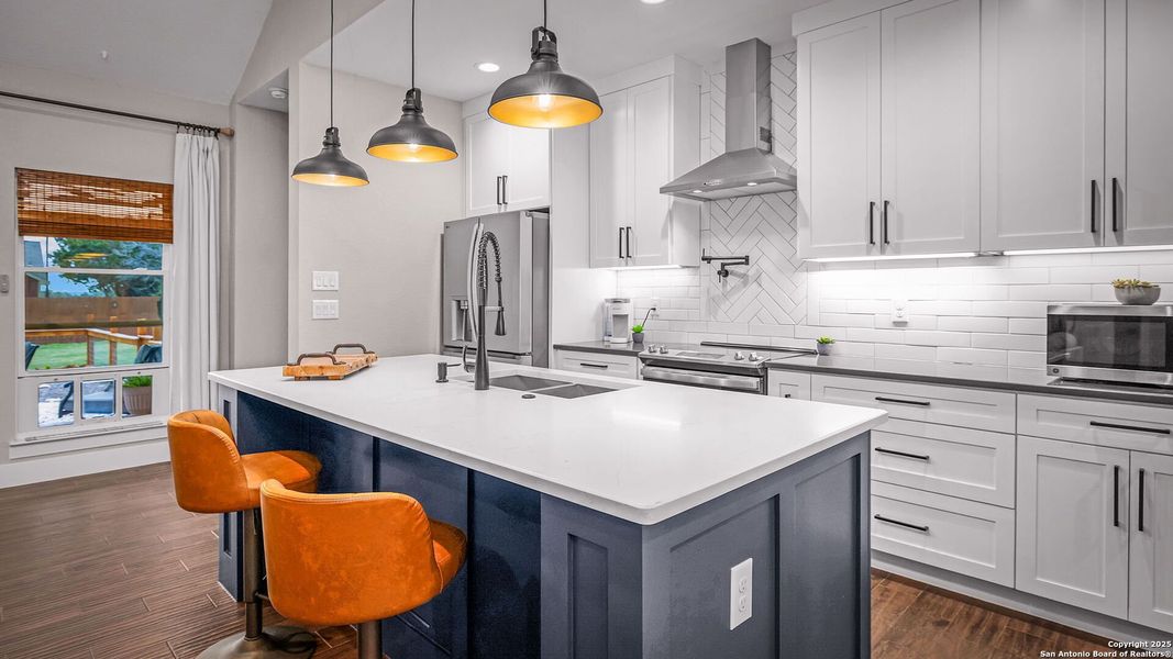 Furnished interior view inside a new home in , Spring Branch (Image 14).