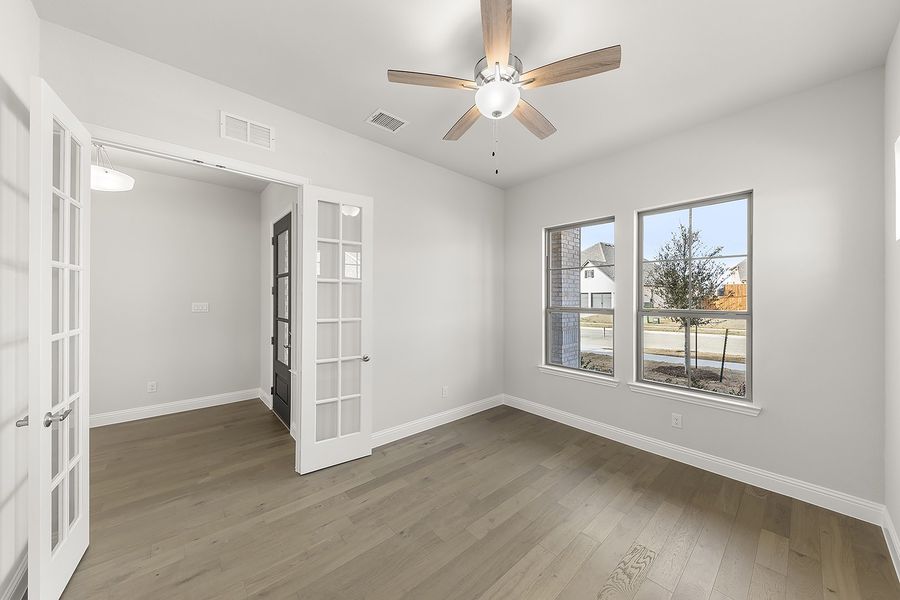 Representative unfurnished interior of a home built from the Sherman by Windsor Homes in Anna Town Square, Anna (Image 13).