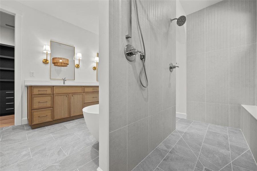 Furnished interior view inside a new home in , Lake City (Image 31).