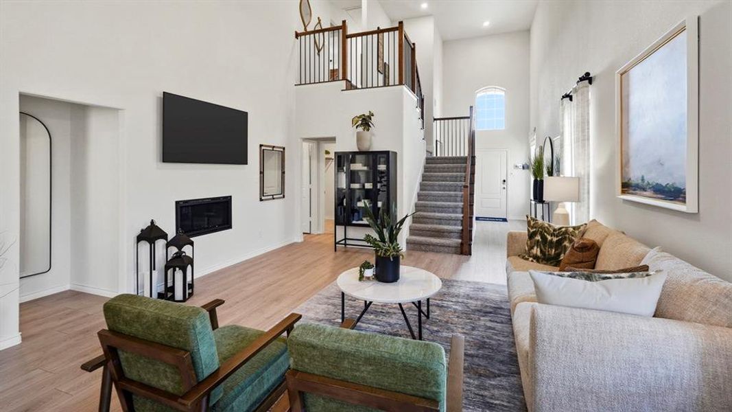 Furnished interior view inside a new home in Bel Air Village, Sherman (Image 33). Furnished interior view inside a new home in Bel Air Village, Sherman (Image 33).