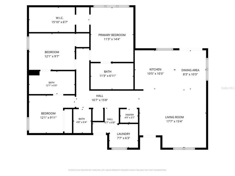 2D floor plan layout of this home in , North Port, FL (Image 5). 2D floor plan layout of this home in , North Port, FL (Image 5).