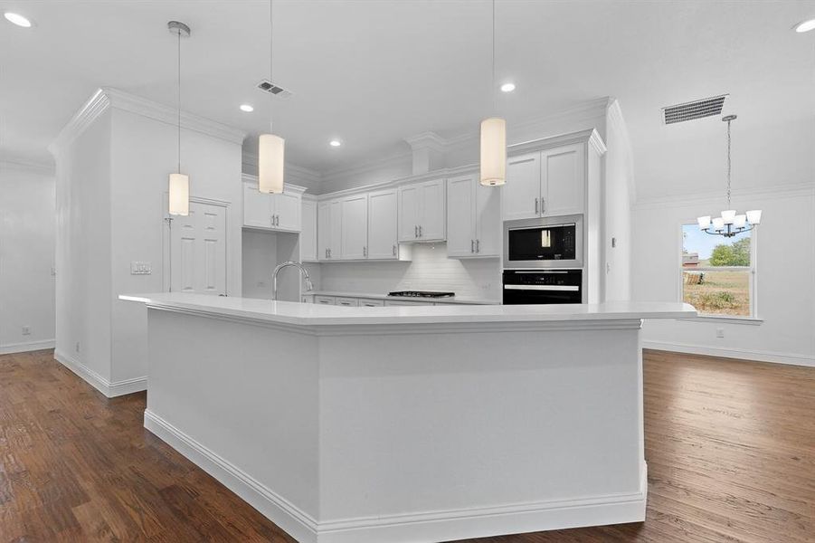 Furnished interior view inside a new home in , Ferris (Image 10).
