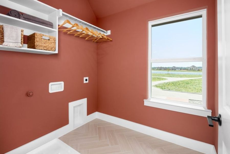 Spacious, unfurnished interior of a new home in Solterra Texas, Mesquite (Image 18).