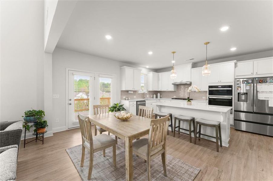 Furnished interior view inside a new home in , Canton (Image 17). Furnished interior view inside a new home in , Canton (Image 17).