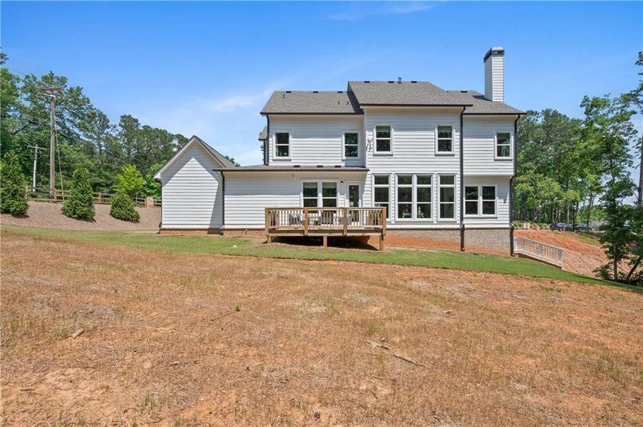 Front exterior of a new home in , Cumming, GA, highlighting curb appeal (Image 22).