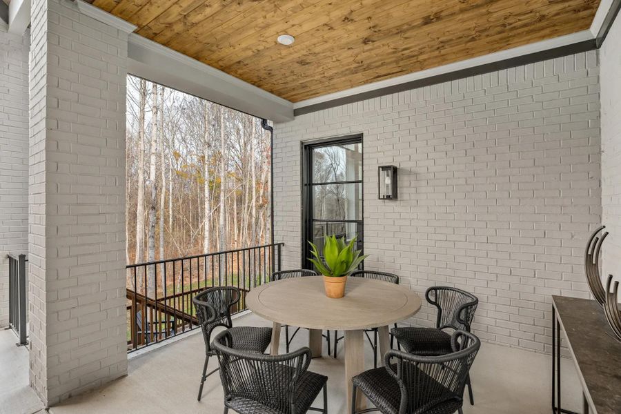 The Elmsdale Outdoor Living Area
