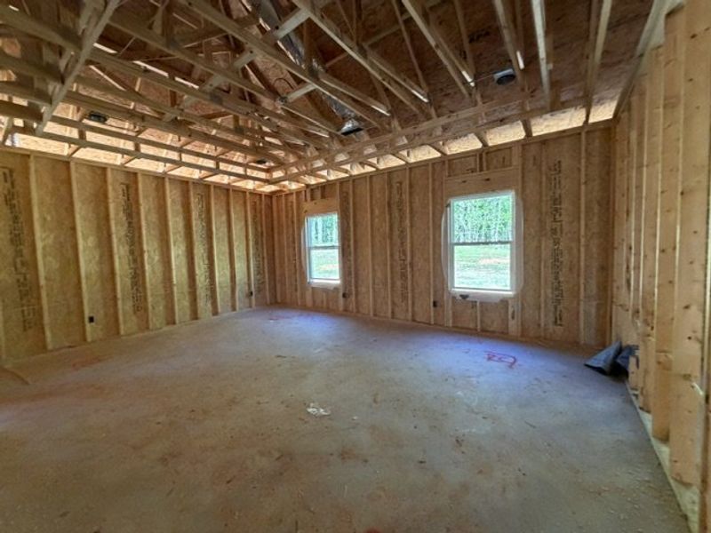 In-progress construction of a new home in Lakefield, Palmetto, GA (Image 11). In-progress construction of a new home in Lakefield, Palmetto, GA (Image 11).