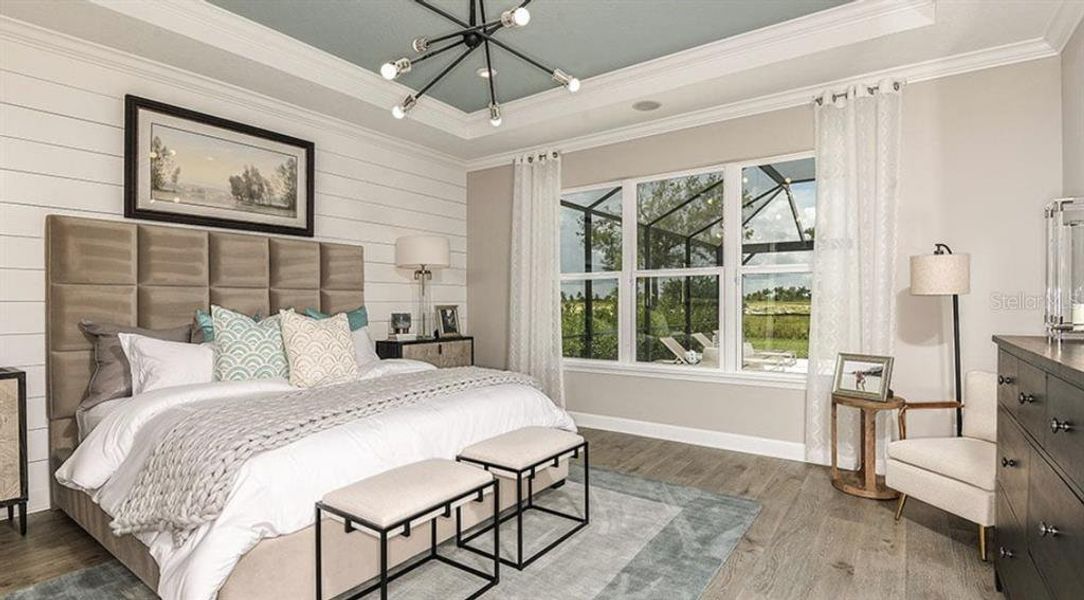 Furnished interior view inside a new home in The Waters at Center Lake Ranch, St. Cloud (Image 7).
