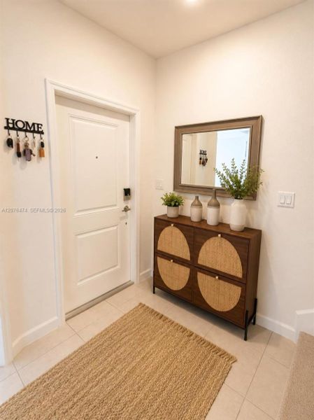 Furnished interior view inside a new home in , Homestead (Image 10). Furnished interior view inside a new home in , Homestead (Image 10).
