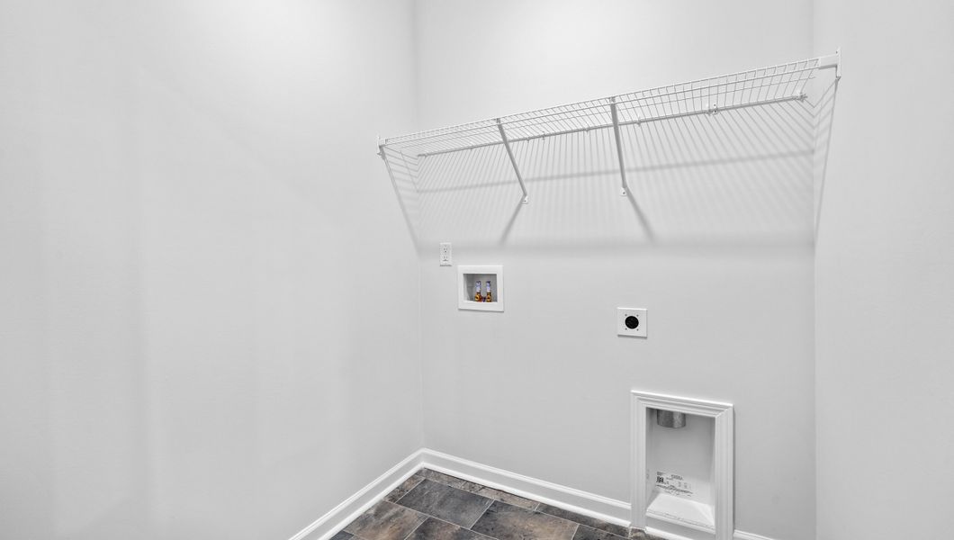 Representative unfurnished interior of a home built from the Biltmore by D.R. Horton in Woodglen, Piedmont (Image 25).