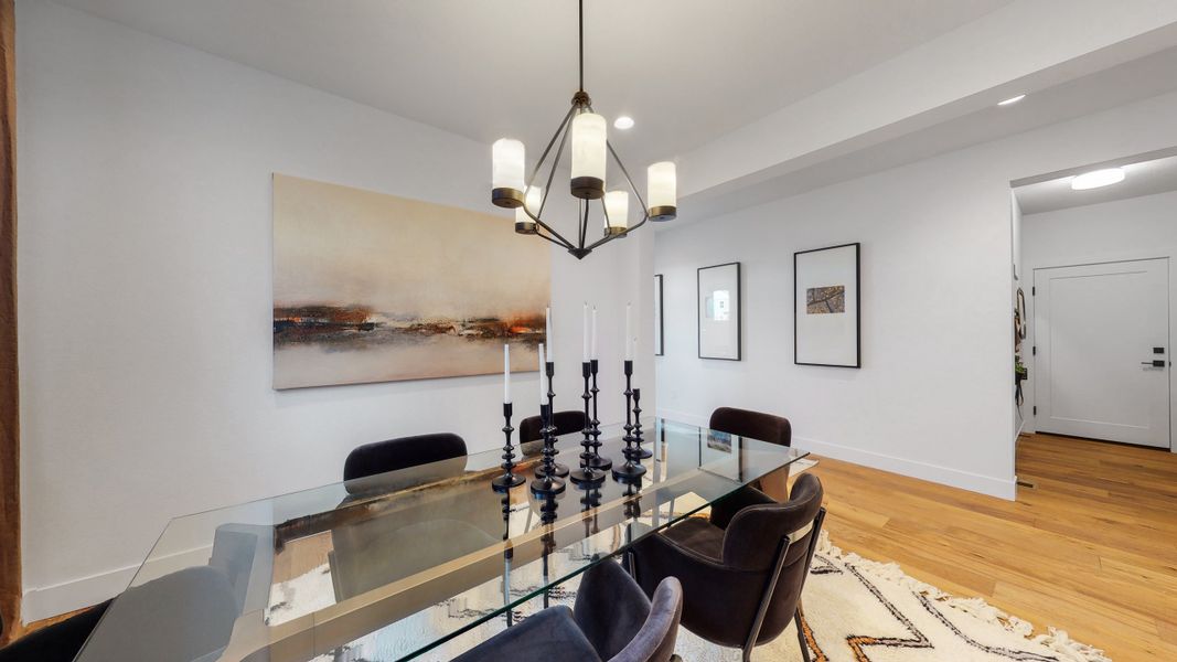 Furnished interior view inside a new home in Arras Park, Thornton (Image 8).
