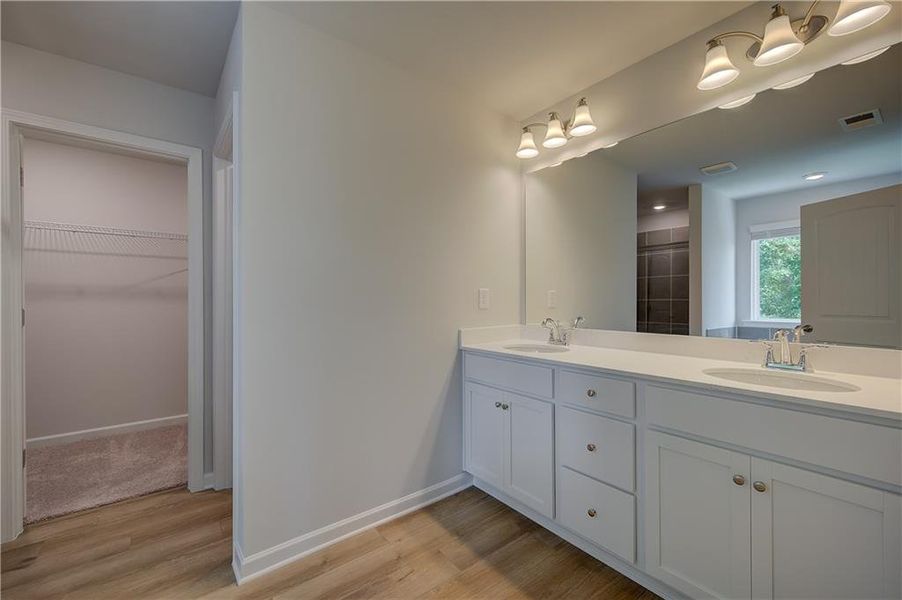 Furnished interior view inside a new home in Westminster, Covington (Image 9). Furnished interior view inside a new home in Westminster, Covington (Image 9).