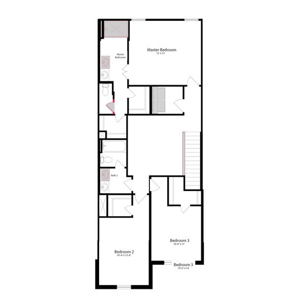 W/S #76451 / BG #3: 2nd Floor