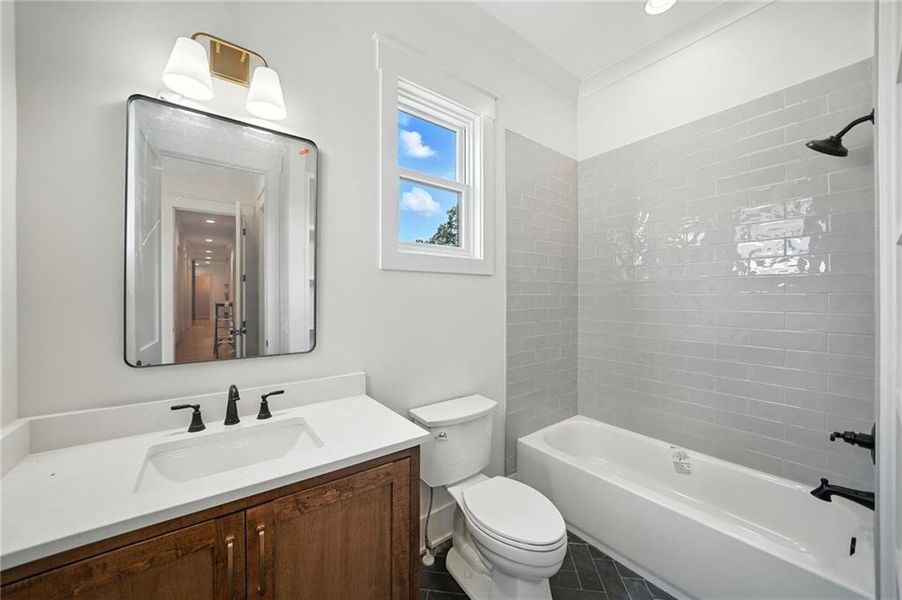 Furnished interior view inside a new home in , Canton (Image 55).