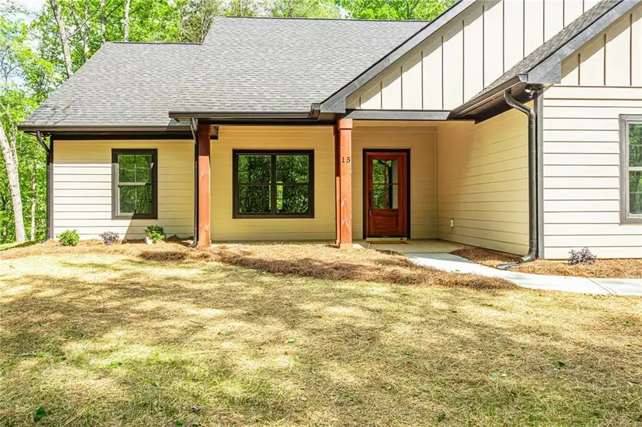 Exterior details and patio area of a home in , Dawsonville (Image 3).