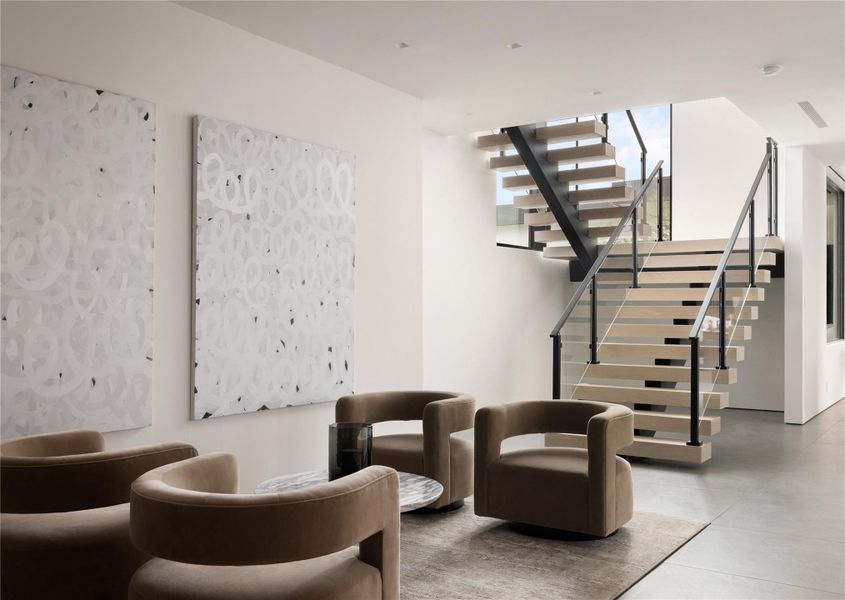 Furnished interior view inside a new home in , Austin (Image 6).