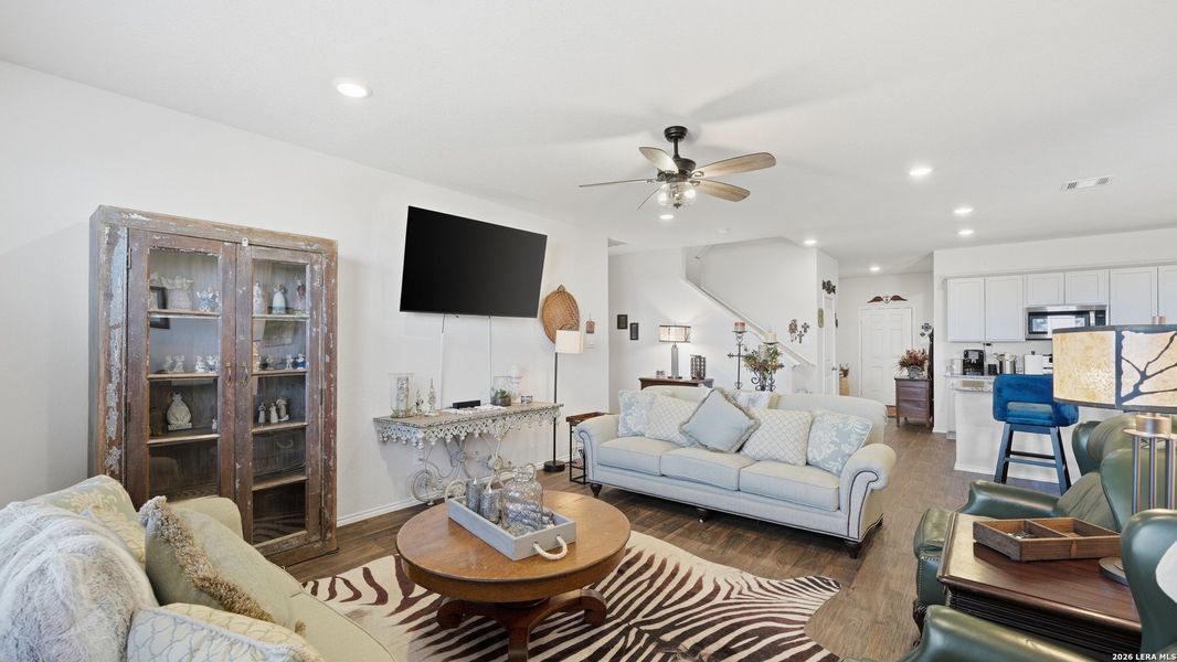 Furnished interior view inside a new home in Swenson Heights, Seguin (Image 42).