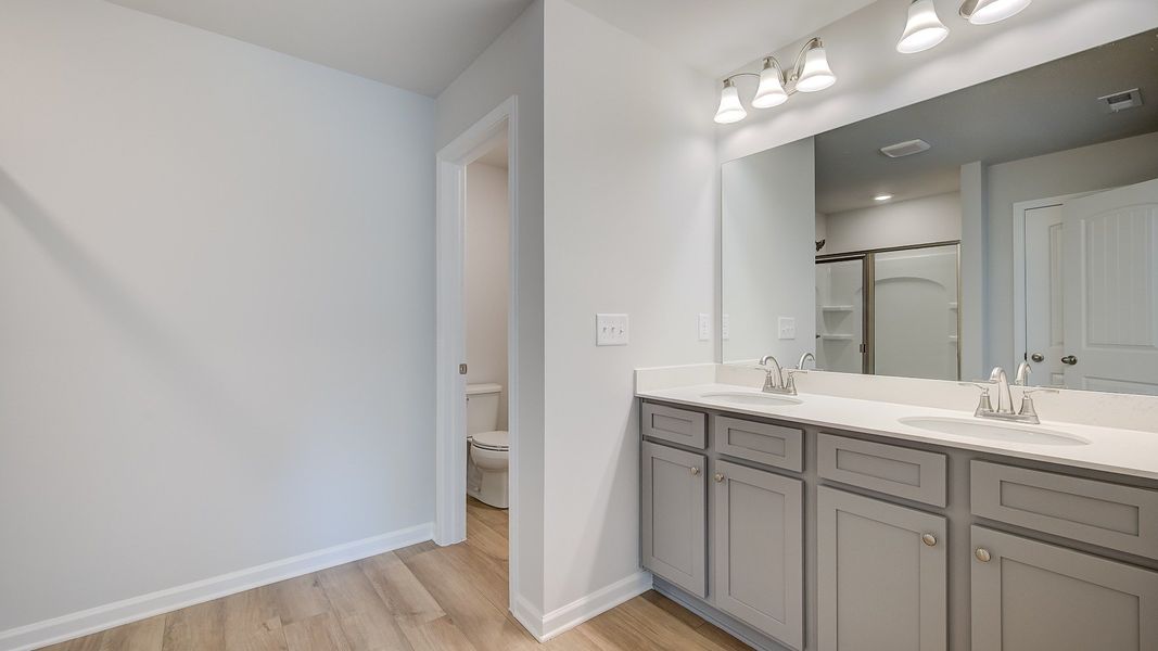 Furnished interior view inside a new home in Avery Landing, McDonough (Image 5).