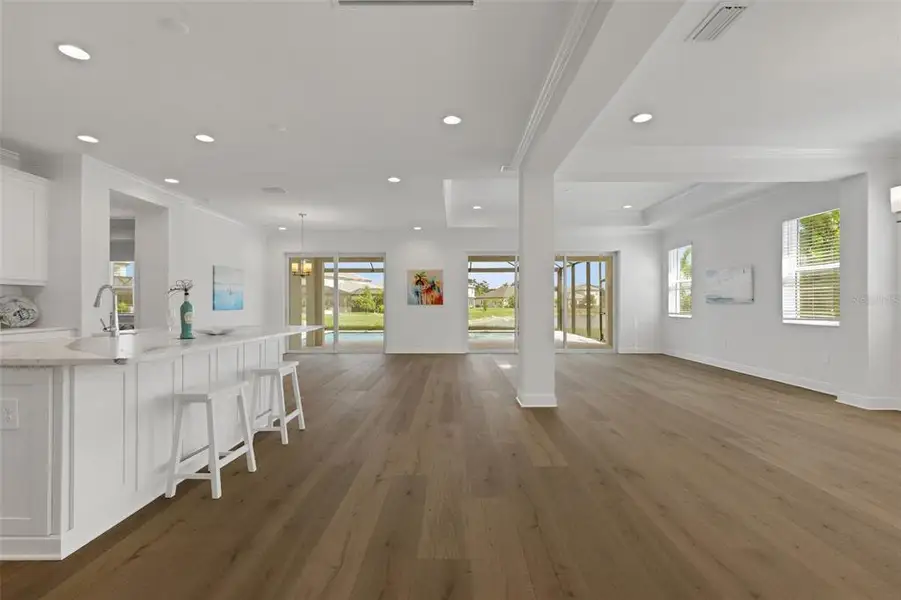 Spacious, unfurnished interior of a new home in Cassata Lakes, Nokomis (Image 21).