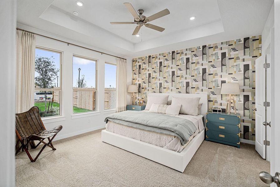 Furnished interior view inside a new home in , Dayton (Image 28).