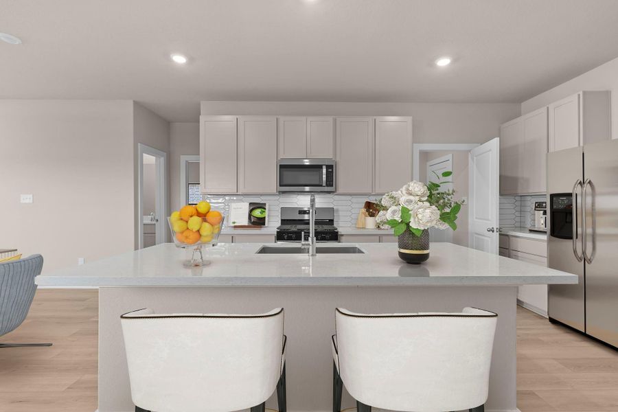 Furnished interior view inside a new home in Cypress Green, Hockley (Image 7).