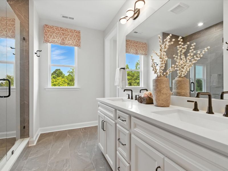 Furnished interior view inside a new home in Southbridge, Fort Mill (Image 31).