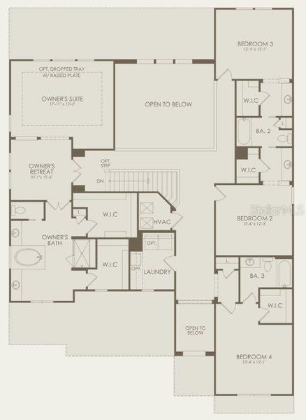 Floor Plan - Floor Two