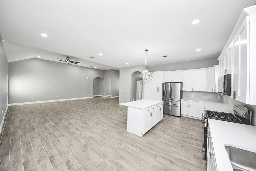 Furnished interior view inside a new home in , Houston (Image 9). Furnished interior view inside a new home in , Houston (Image 9).