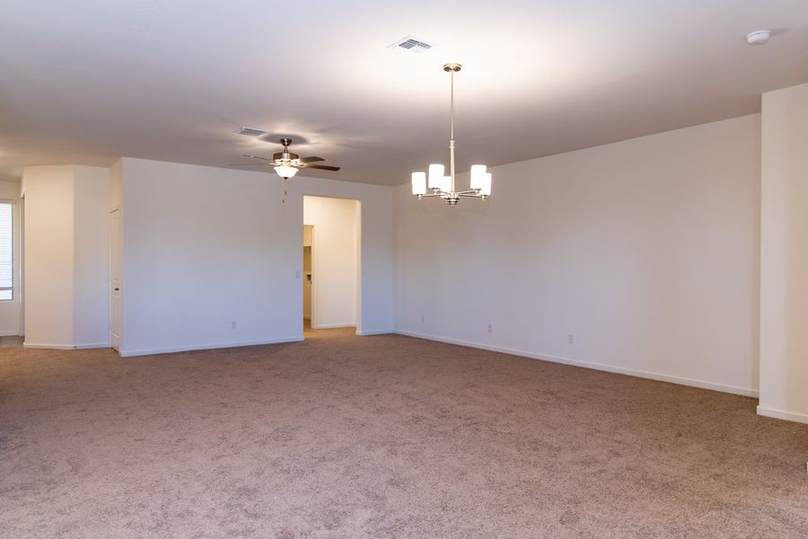 Spacious, unfurnished interior of a new home in Rancho Mirage, Maricopa (Image 19). Spacious, unfurnished interior of a new home in Rancho Mirage, Maricopa (Image 19).