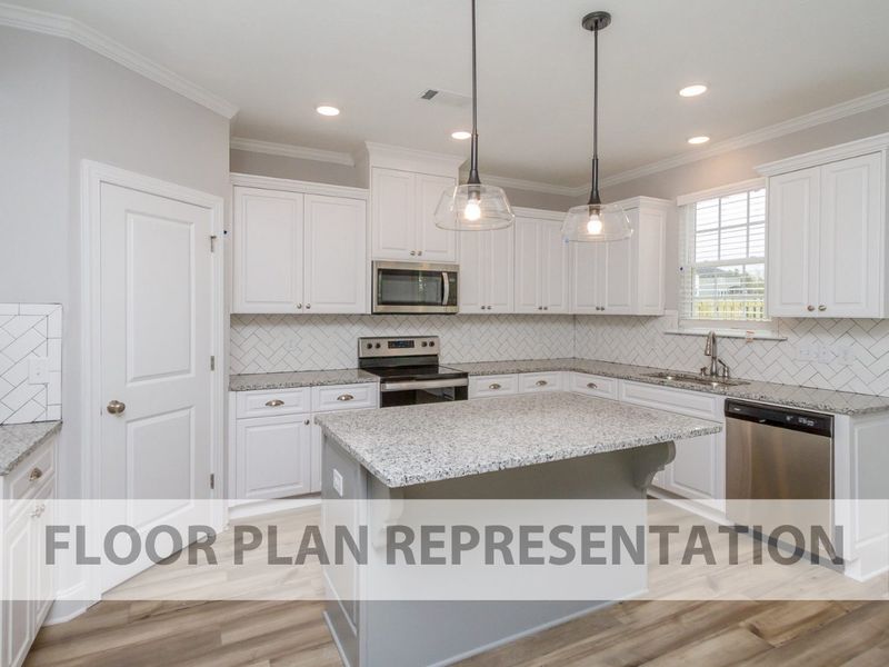 Kitchen Floorplan Representation Photo 2 | The Fairport II Plan