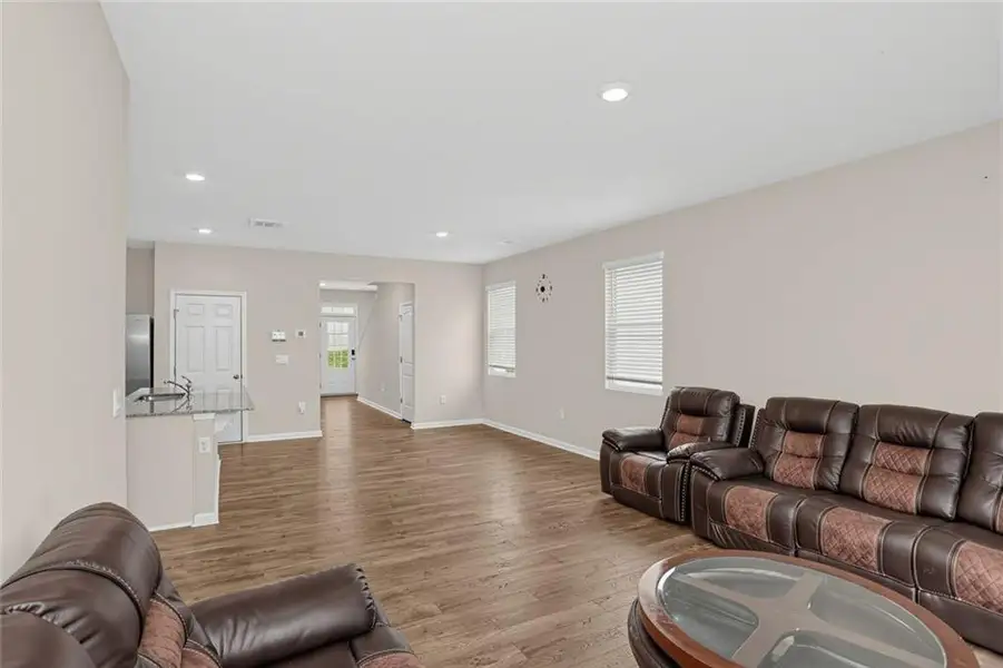 Furnished interior view inside a new home in Etowah Preserve, Dawsonville (Image 6).