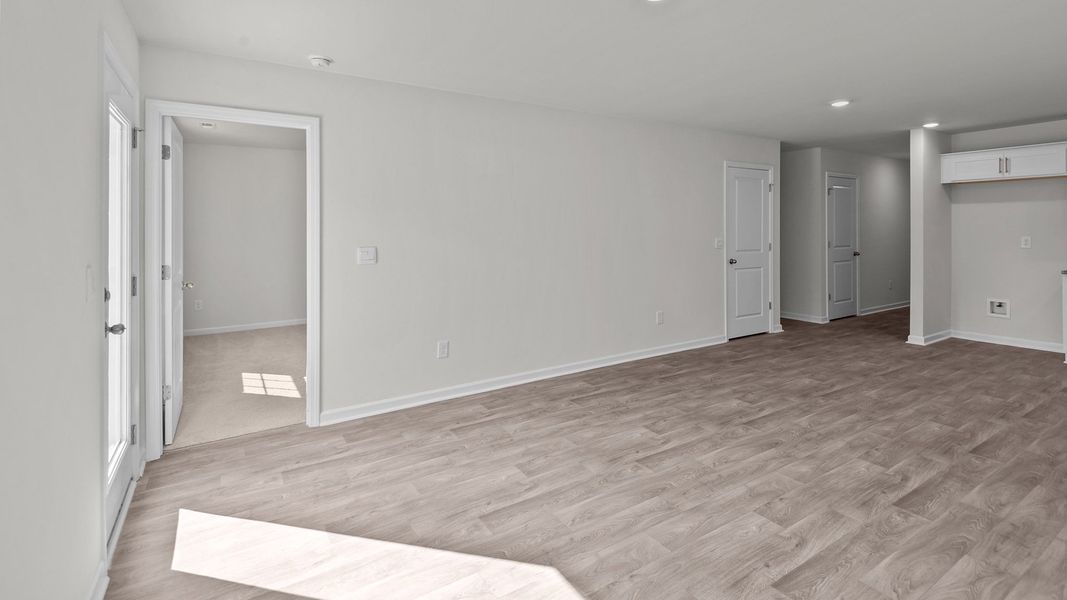 Spacious, unfurnished interior of a new home in Hobbs Farm, Ayden (Image 15). Spacious, unfurnished interior of a new home in Hobbs Farm, Ayden (Image 15).