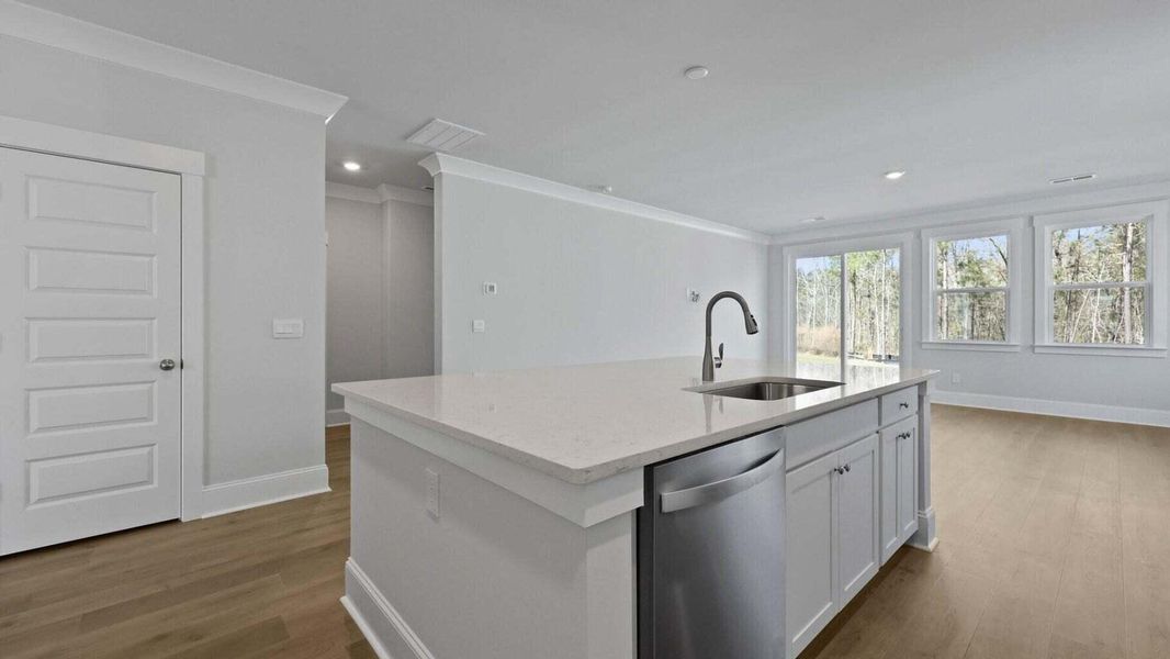 Furnished interior view inside a new home in Sheep Island, Summerville (Image 7).