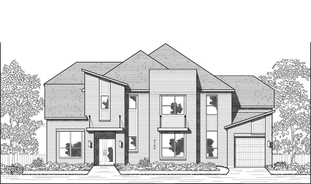 Representative rendering of the exterior for the Lucca Plan by Highland Homes (Image 31). Representative rendering of the exterior for the Lucca Plan by Highland Homes (Image 31).