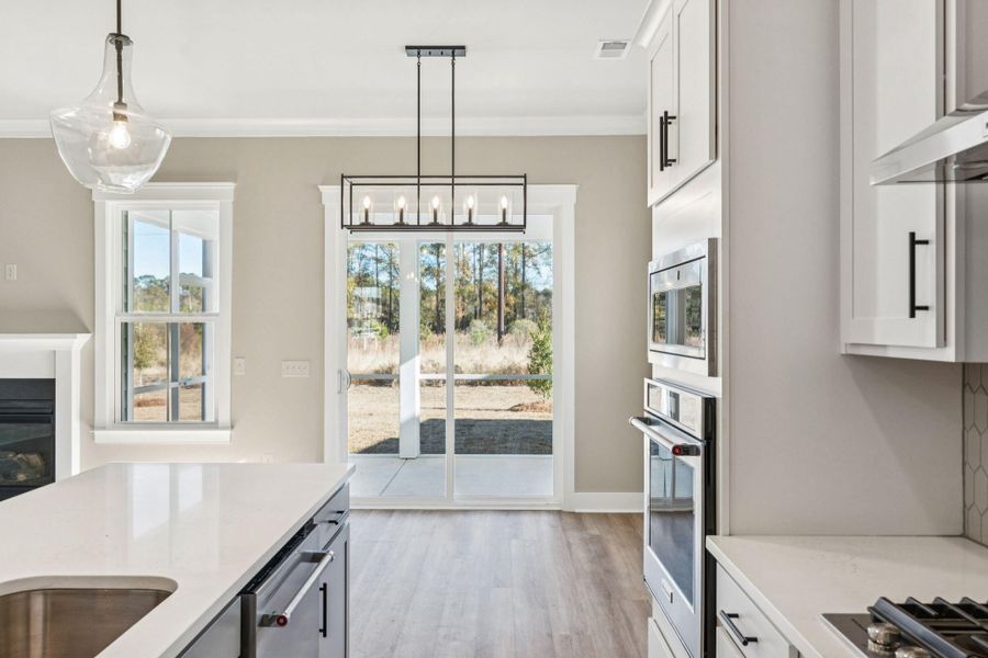 Furnished interior view inside a new home in , Summerville (Image 4).